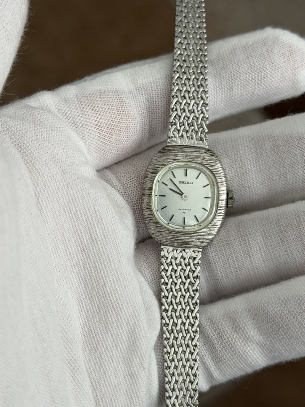 Rare Vintage Seiko 2559-3120 Ladies Manual Fancy Bracelet Dress Watch JDM 1960s - Image 1