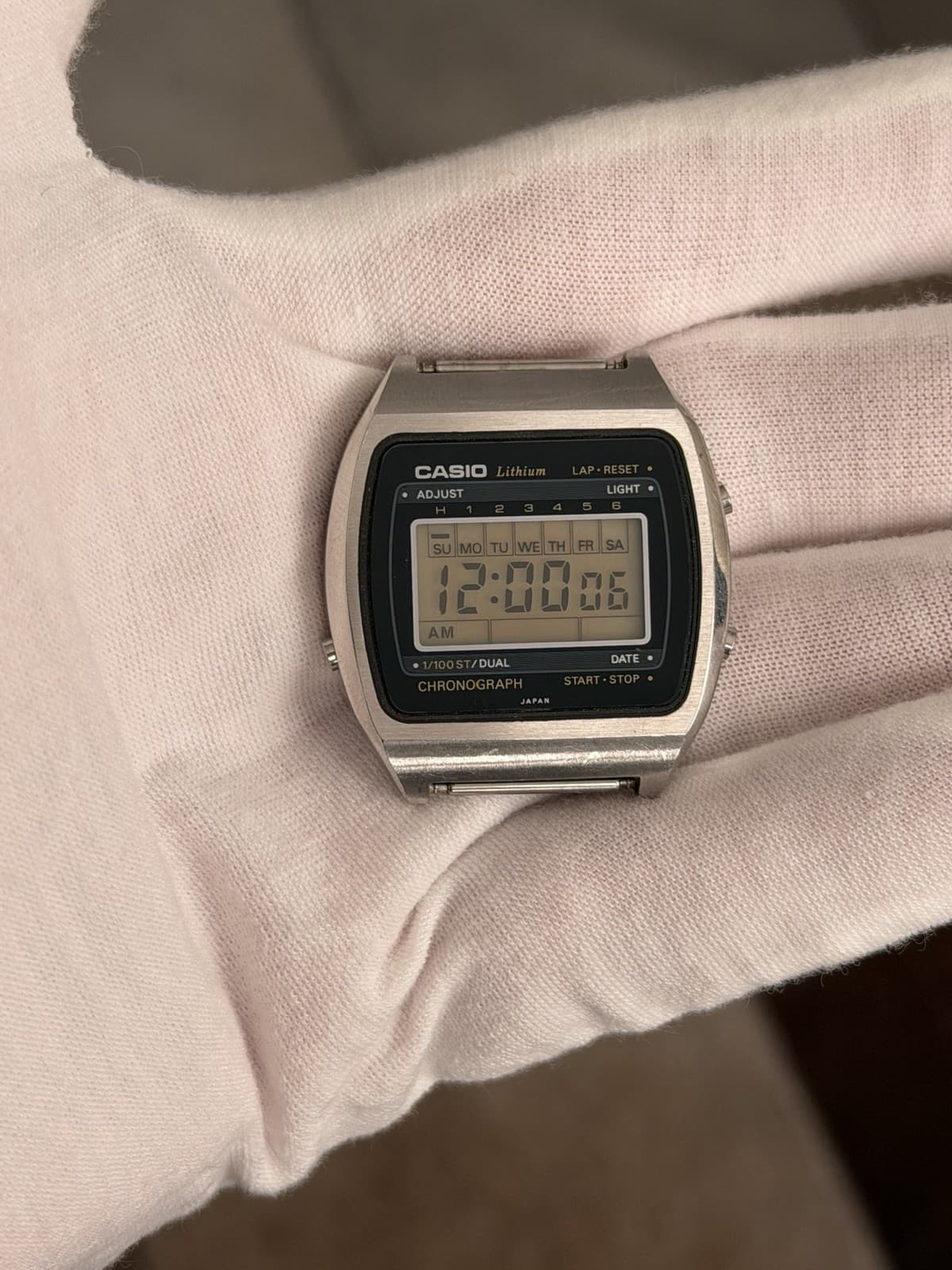 Rare Vintage Casio 95QS-31 Men’s Digital Chronograph Sports Watch JDM 1970s - Image 1