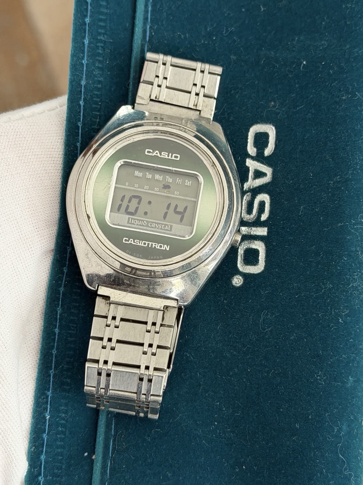 Rare Vintage Casio Casiotron 01-502 Men’s Digital Sports Watch JDM 1970s - Image 1