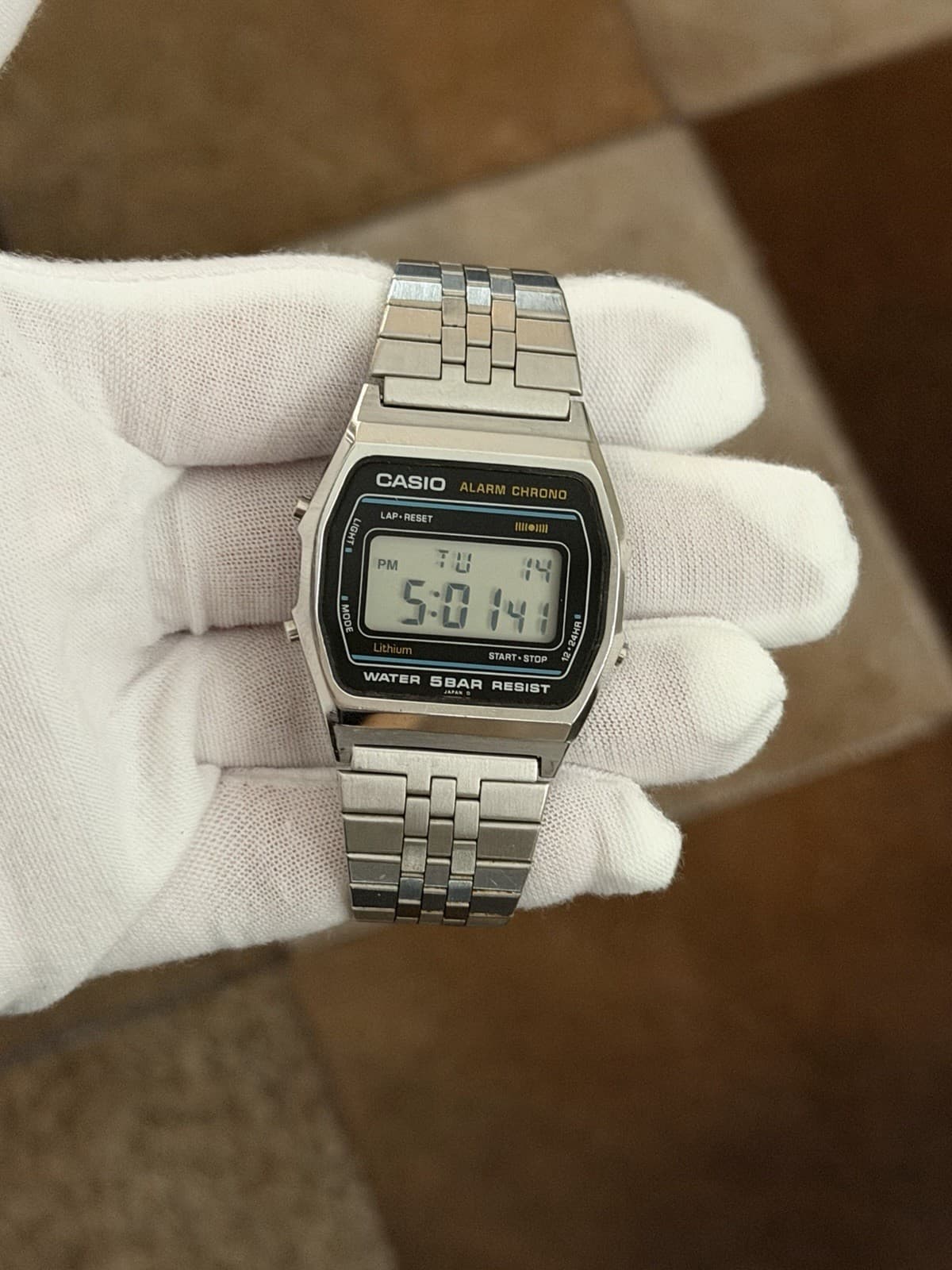 Rare Vintage Casio W-31 Men’s Digital Alarm Chronograph Sports Watch JDM 1980s - Image 1