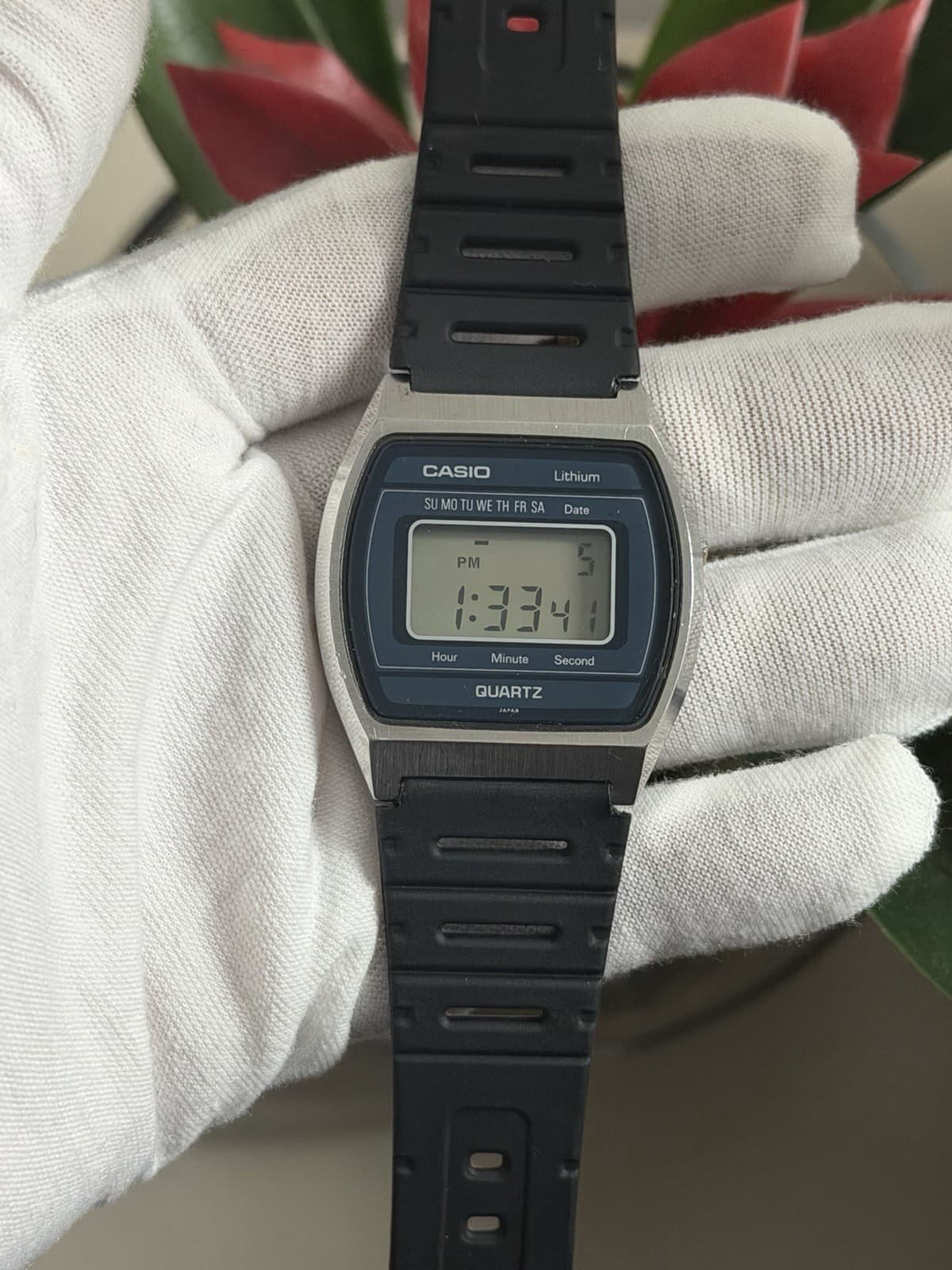 Rare Vintage Casio B812 Men’s Digital Sports Watch Module 58 JDM 1970s - Image 1