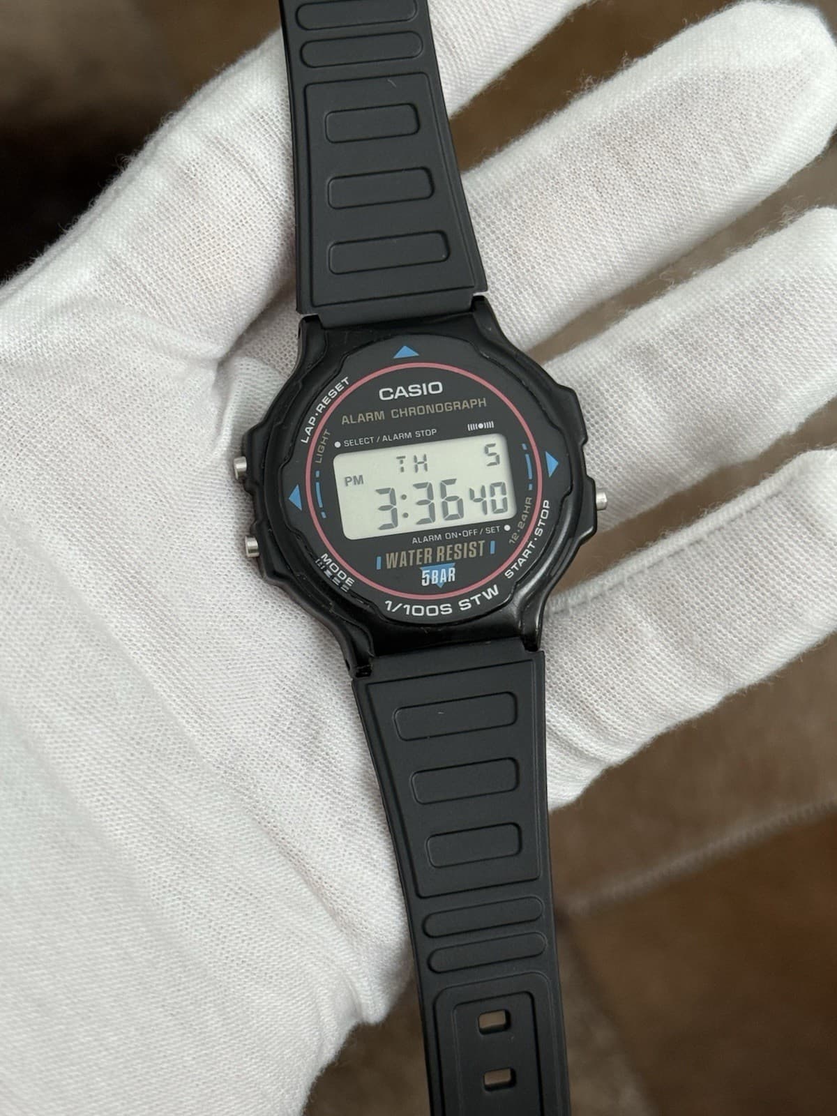 Rare Vintage Casio W-78 Men’s Digital Alarm Chronograph Sports Watch JDM 1980s - Image 1