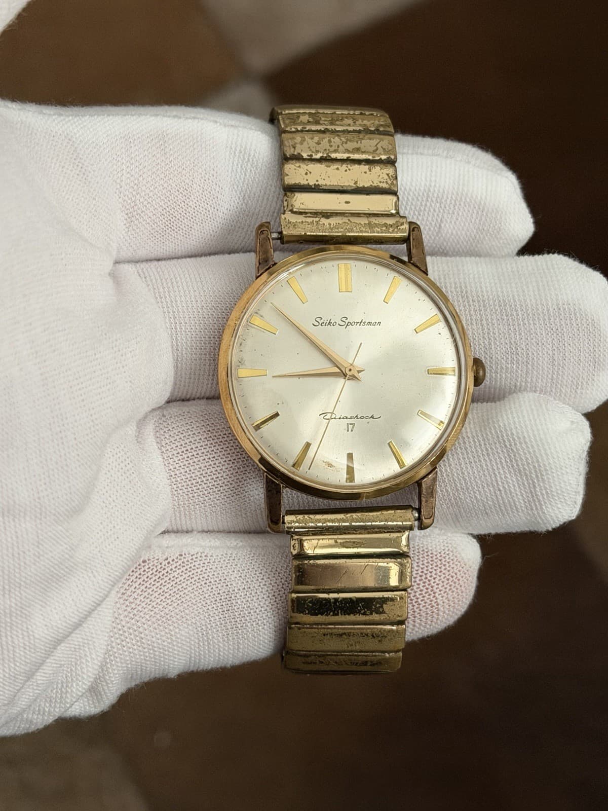Rare Vintage Seiko Sportsman 661990 Men’s Classic 17J Sports Dress Watch JDM 60s