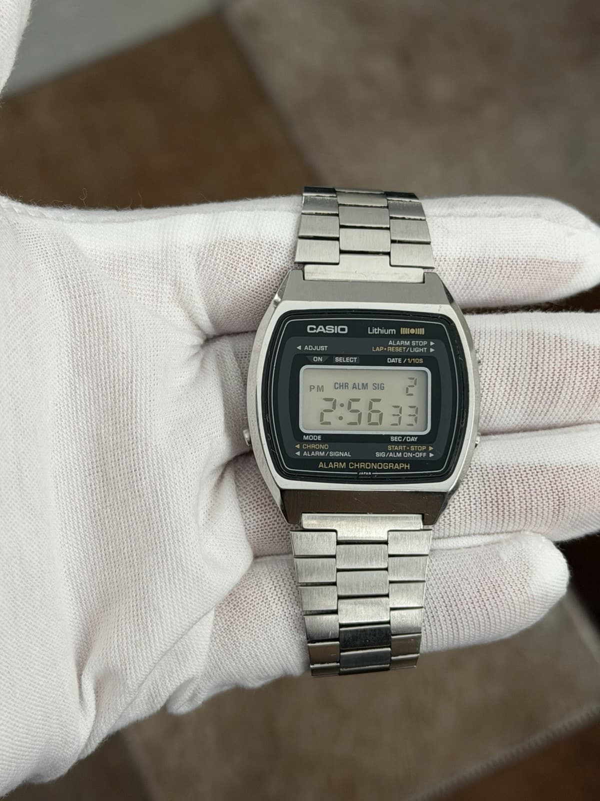 Rare Vintage Casio S007 Men’s Alarm Chronograph Digital Sports Watch JDM 1970s - Image 1