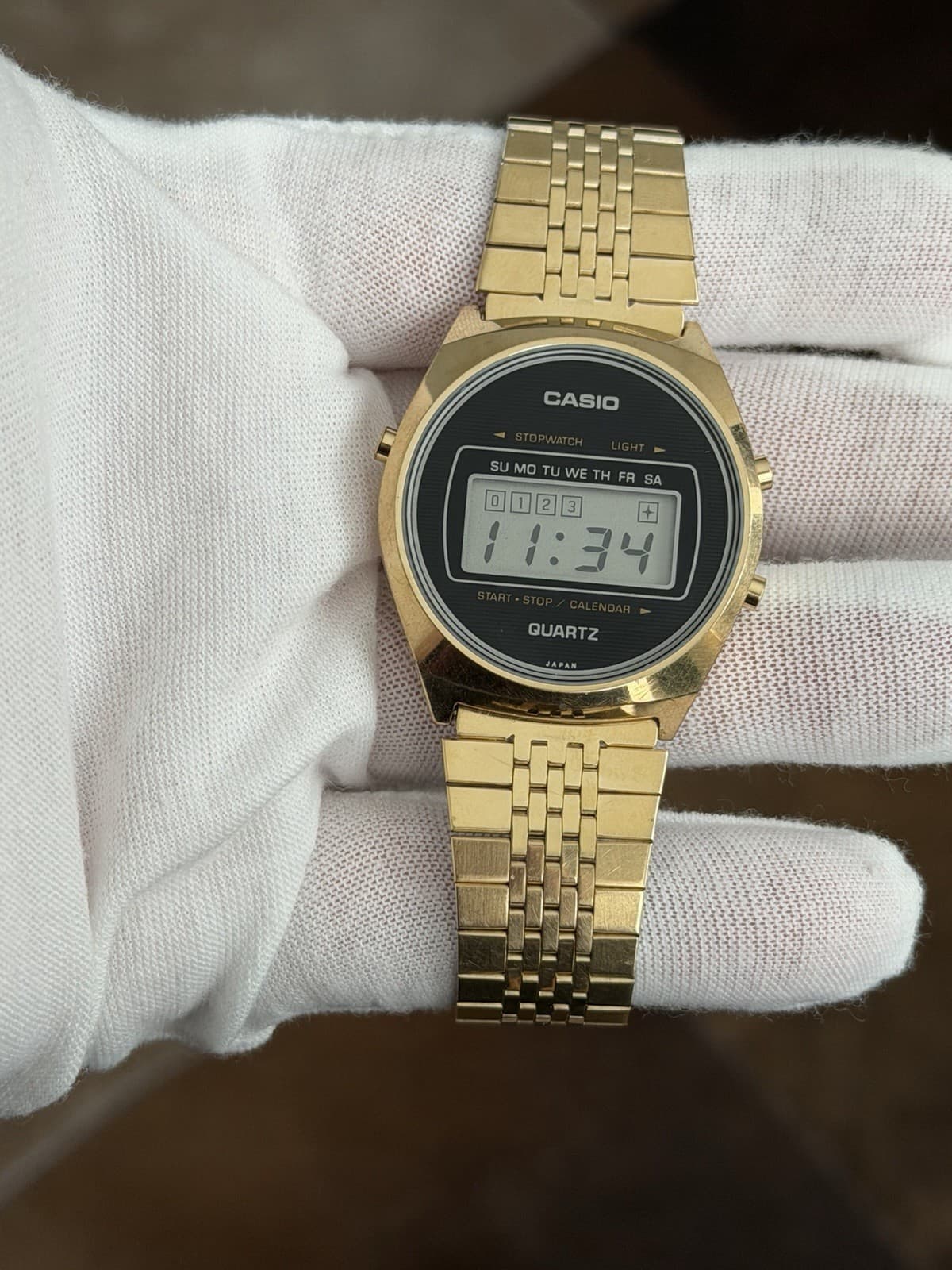 Rare Vintage Casio 31QGR-16 Men’s Digital Chronograph Sports Dress Watch JDM 70s - Image 1