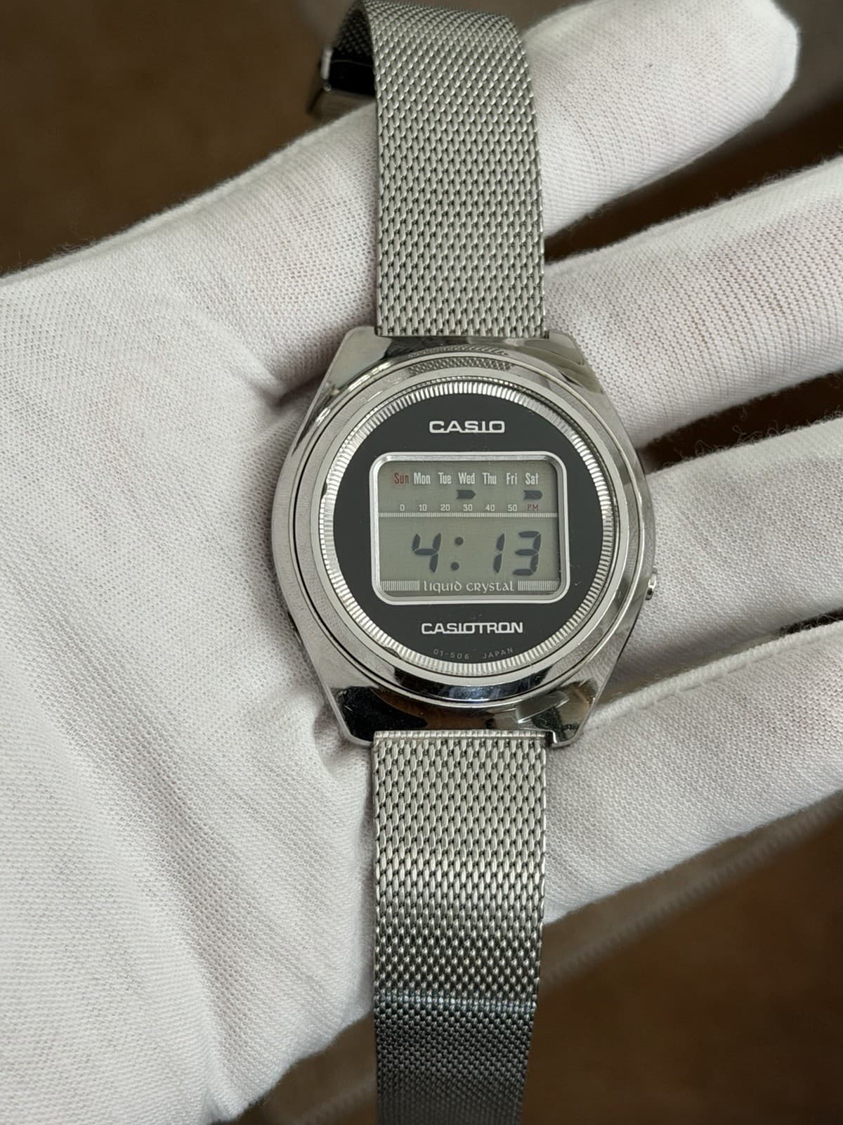 Rare Vintage Casio Casiotron 01-502 Men’s Digital Sports Watch JDM 1970s