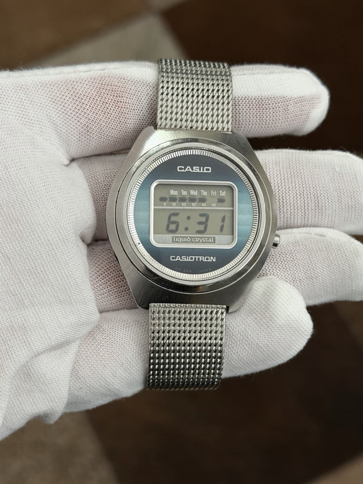 Rare Vintage Casio Casiotron 02-504 Men’s Classic Digital Sports Watch JDM 1970s - Image 1