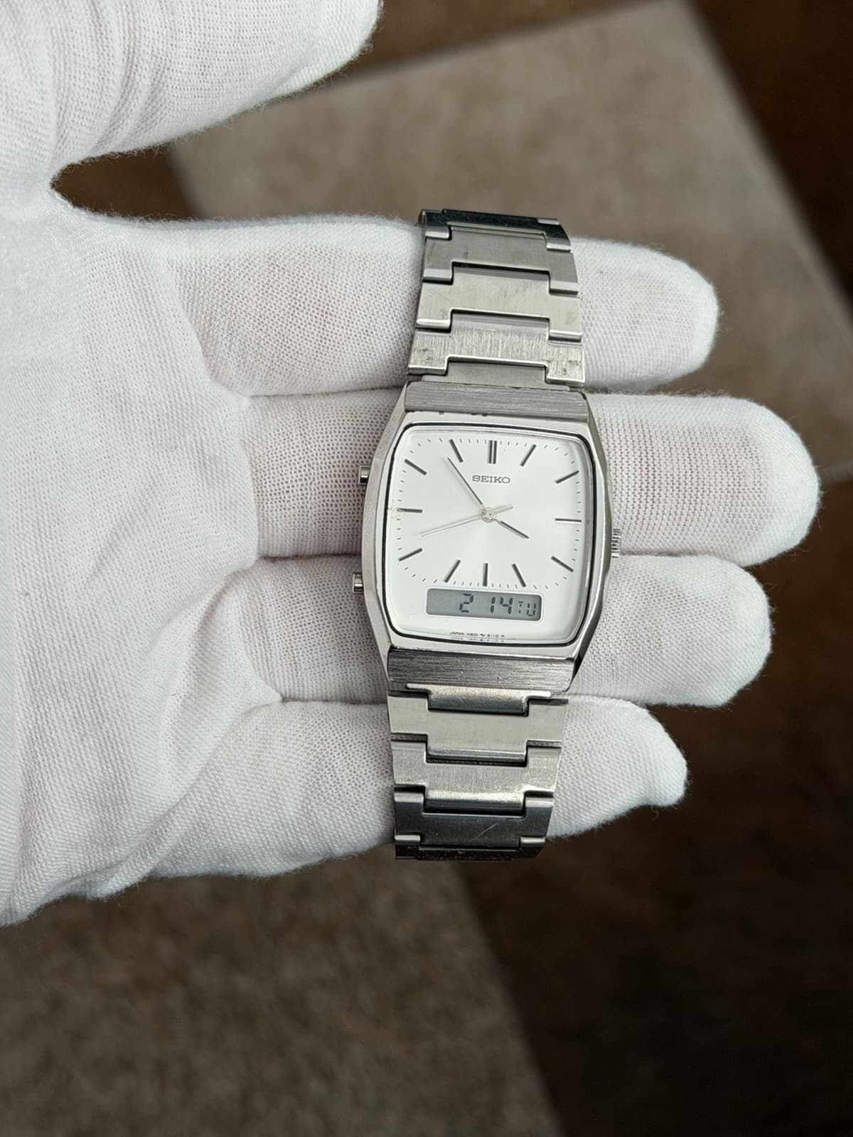 Rare Vintage Seiko H601-5060 Men’s Ana-Digi Sports Watch JDM 1980s - Image 1