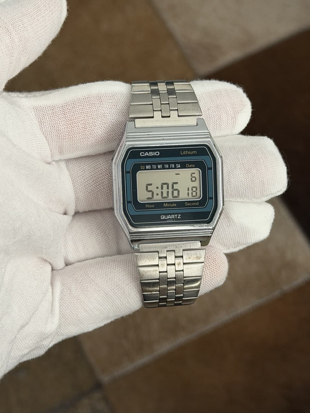 Rare Vintage Casio B817 Men’s Digital Sports Watch Module 155 JDM 1980s - Image 1
