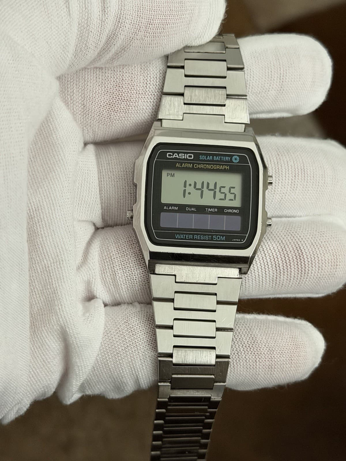 Rare Vintage Casio WS-80 Men’s Solar Digital Sports Watch JDM 1980s Module 189