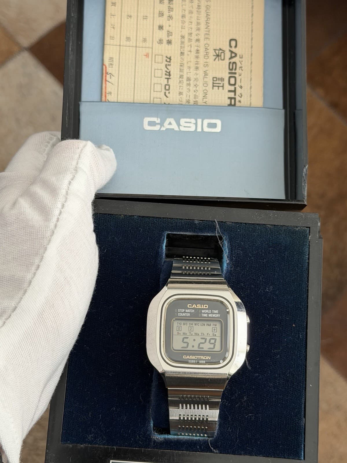 Rare Vintage Casio Casiotron S-14 X-1S Men’s Digital Sports Watch JDM 1970s - Image 1