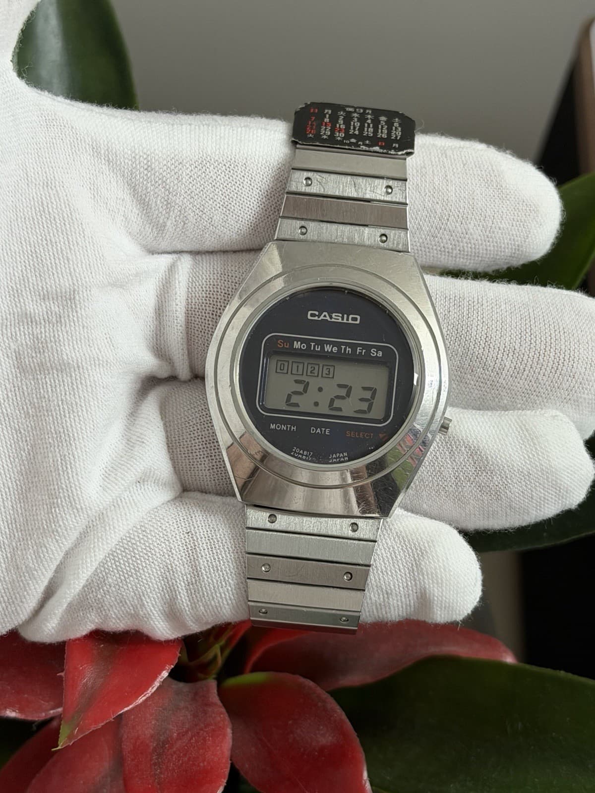 Rare Vintage Casio Casiotron R-15 Men’s Digital Sports Watch JDM 1970s - Image 1