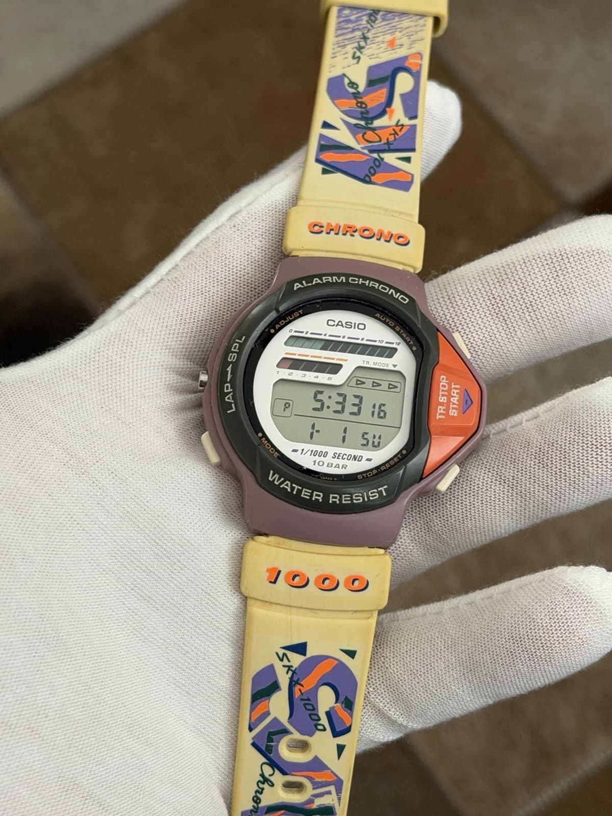 Rare Vintage Casio SKX-1000 Men’s Digital Ski Sports Watch JDM 1980s Module 969 - Image 1