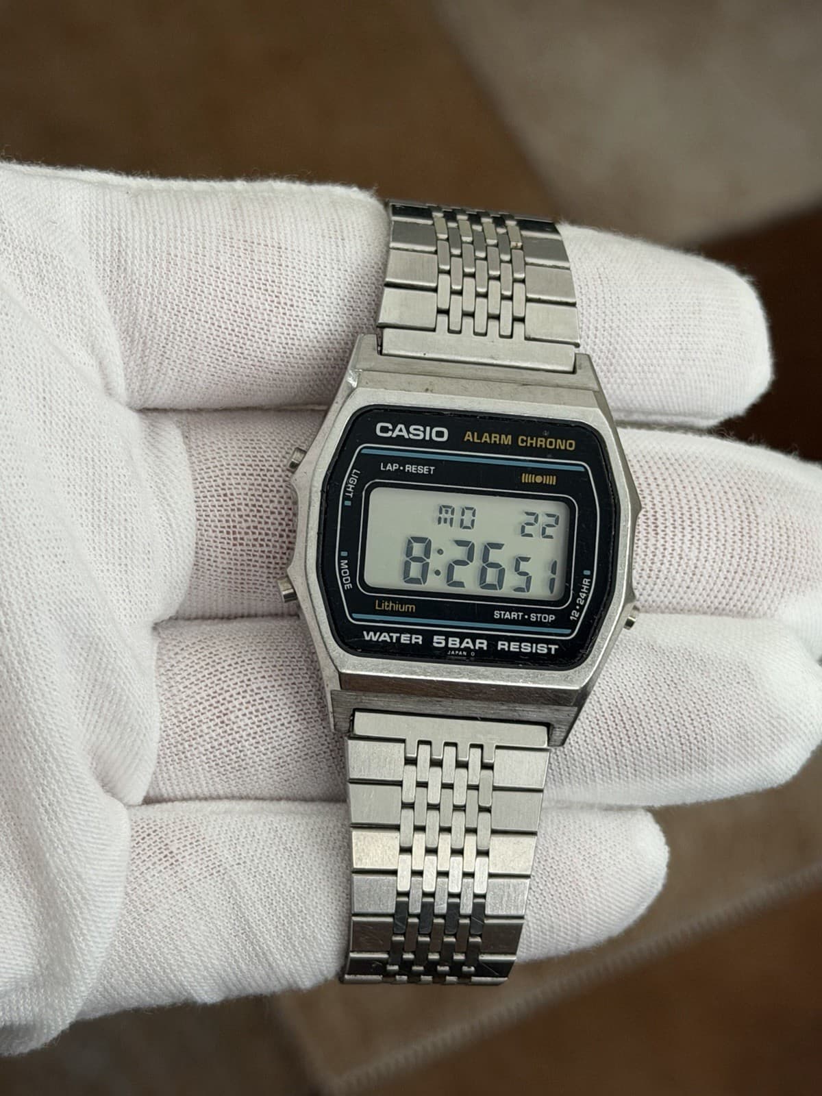 Rare Vintage Casio W-31 Men’s Digital Alarm Chronograph Sports Watch JDM 1980s