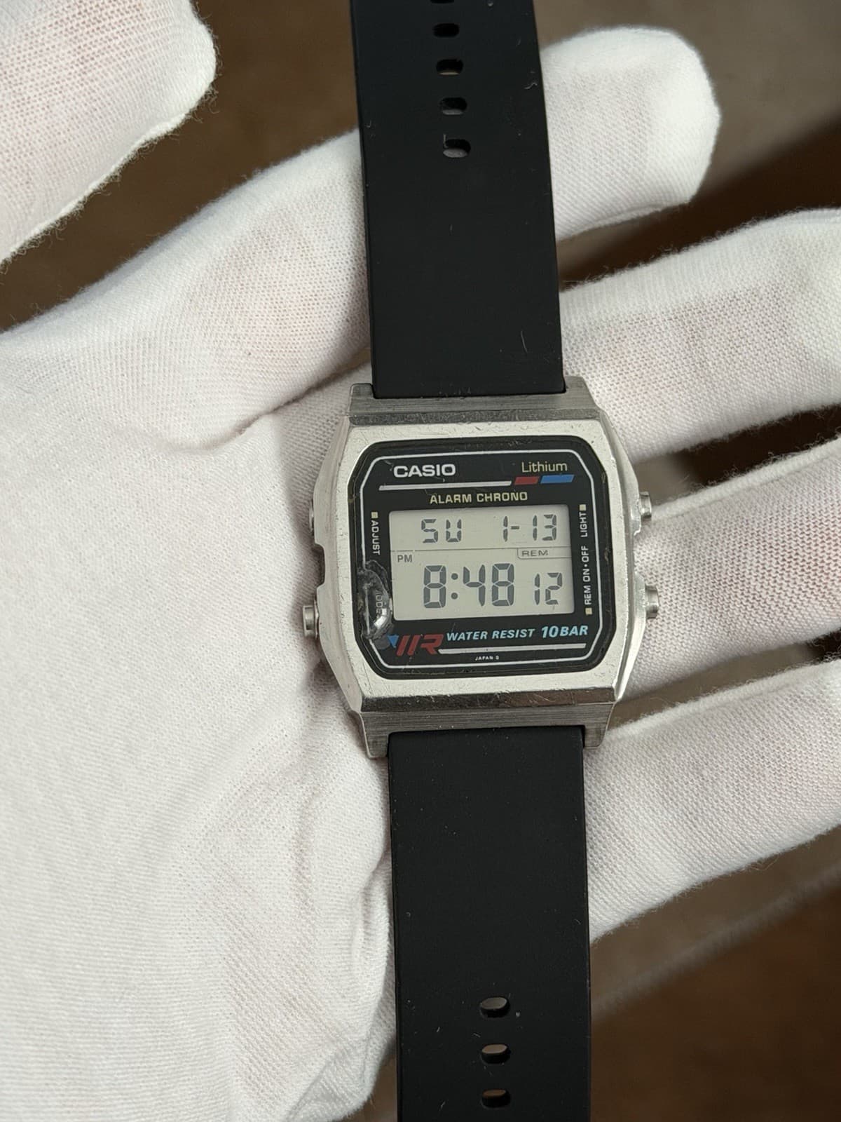 Rare Vintage Casio W-780 Men’s Digital Sports Watch Module 549 JDM 1980s - Image 1