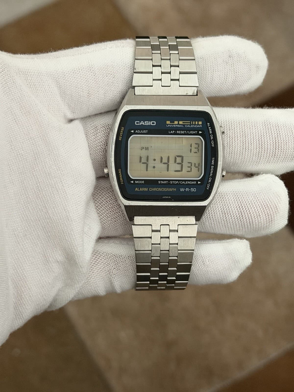 Rare Vintage Casio Universal Calendar UC-50W Men’s Digital Sports Watch JDM 70s - Image 1
