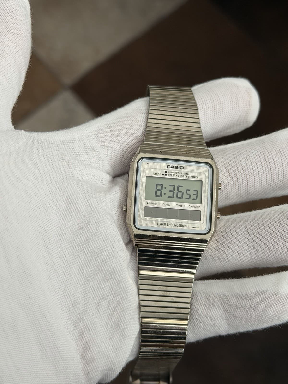 Rare Vintage Casio SA-600 Men’s Solar Digital Sports Watch JDM 1980s Module 189 - Image 1