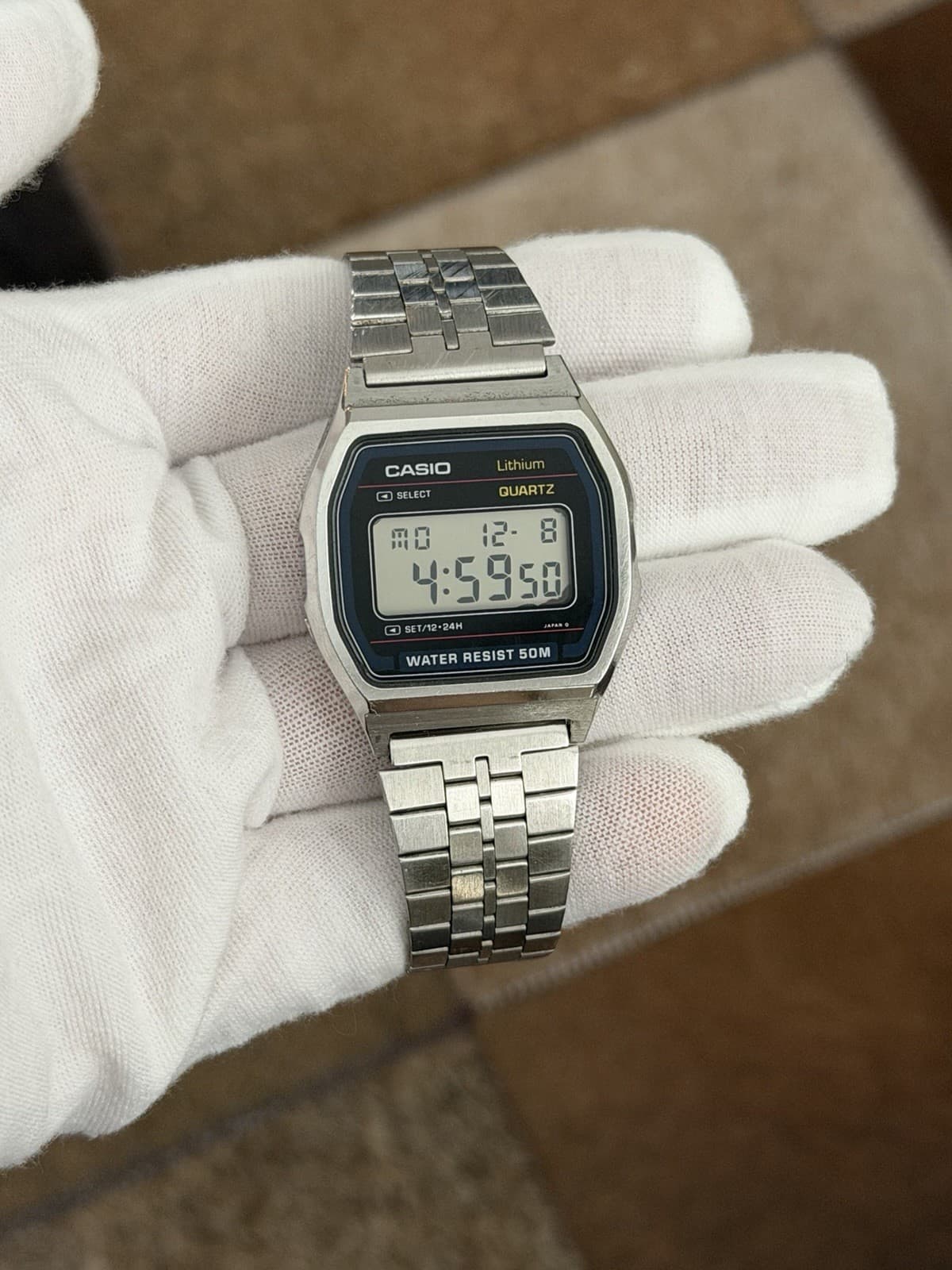 Rare Vintage Casio Quartz W-62 Men’s Digital Sports Watch JDM 1980s Module 580 - Image 1