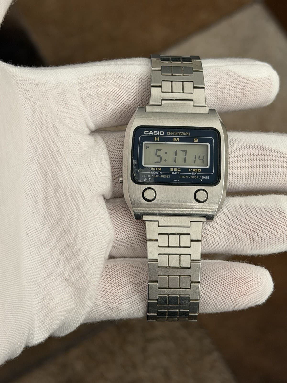 Rare Vintage Casio 55QS-24 Men’s Digital Chronograph Sports Watch JDM 1970s