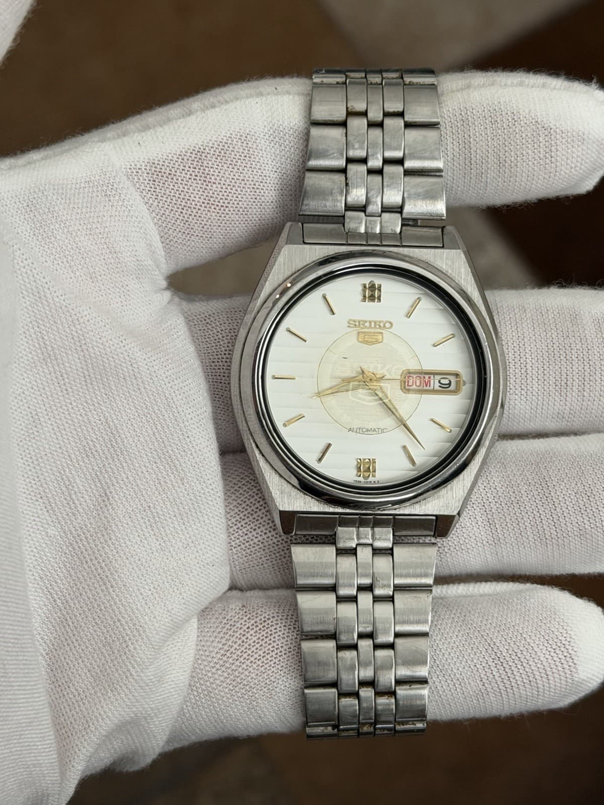 Rare Vintage Seiko 5 Automatic 7S26-8760 Men’s Kanji Dress Sports Watch JDM 90s - Image 1