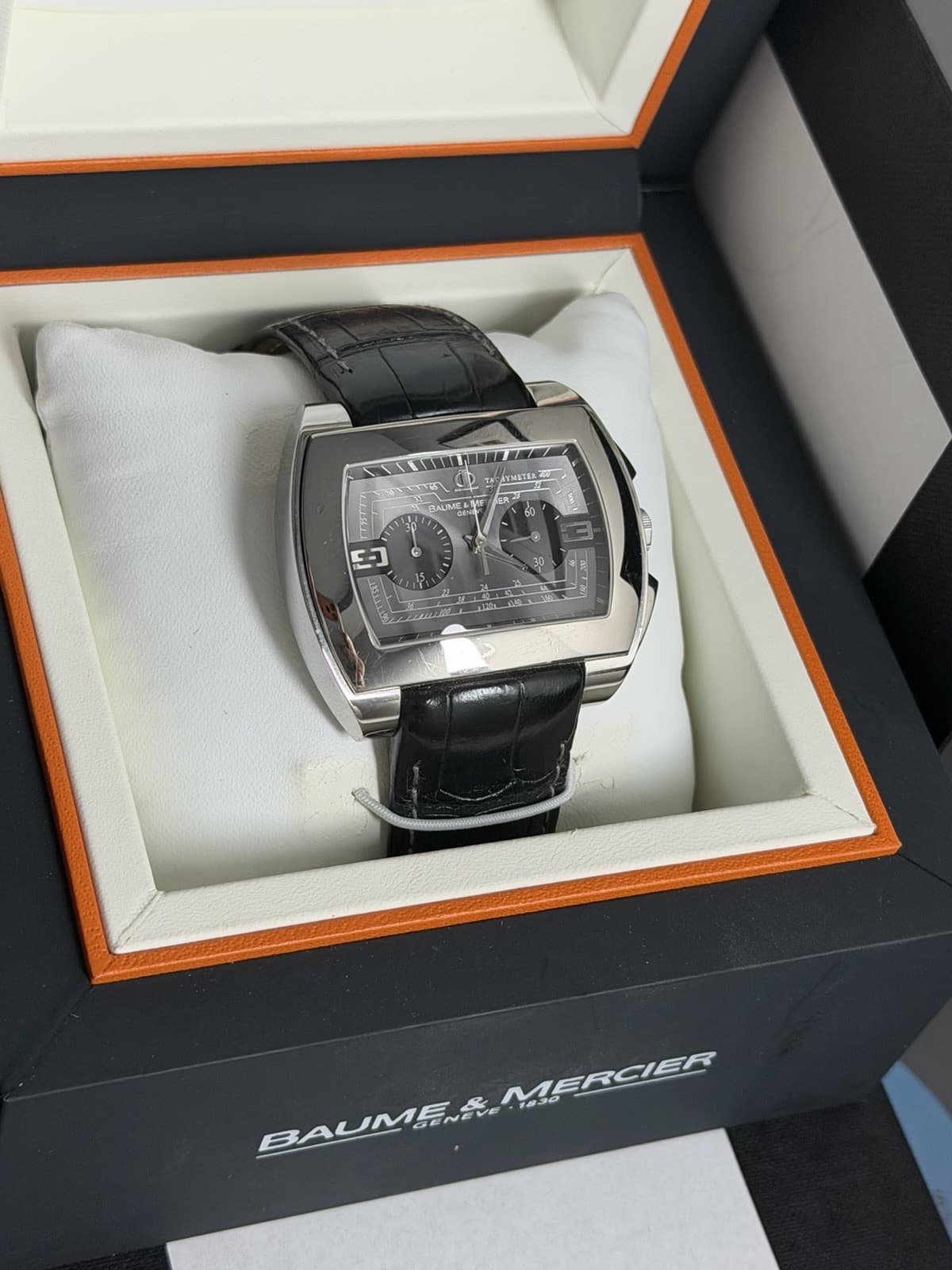 Vintage Baume & Mercier Hampton City Chronograph 65430 Men’s Automatic Watch - Image 1