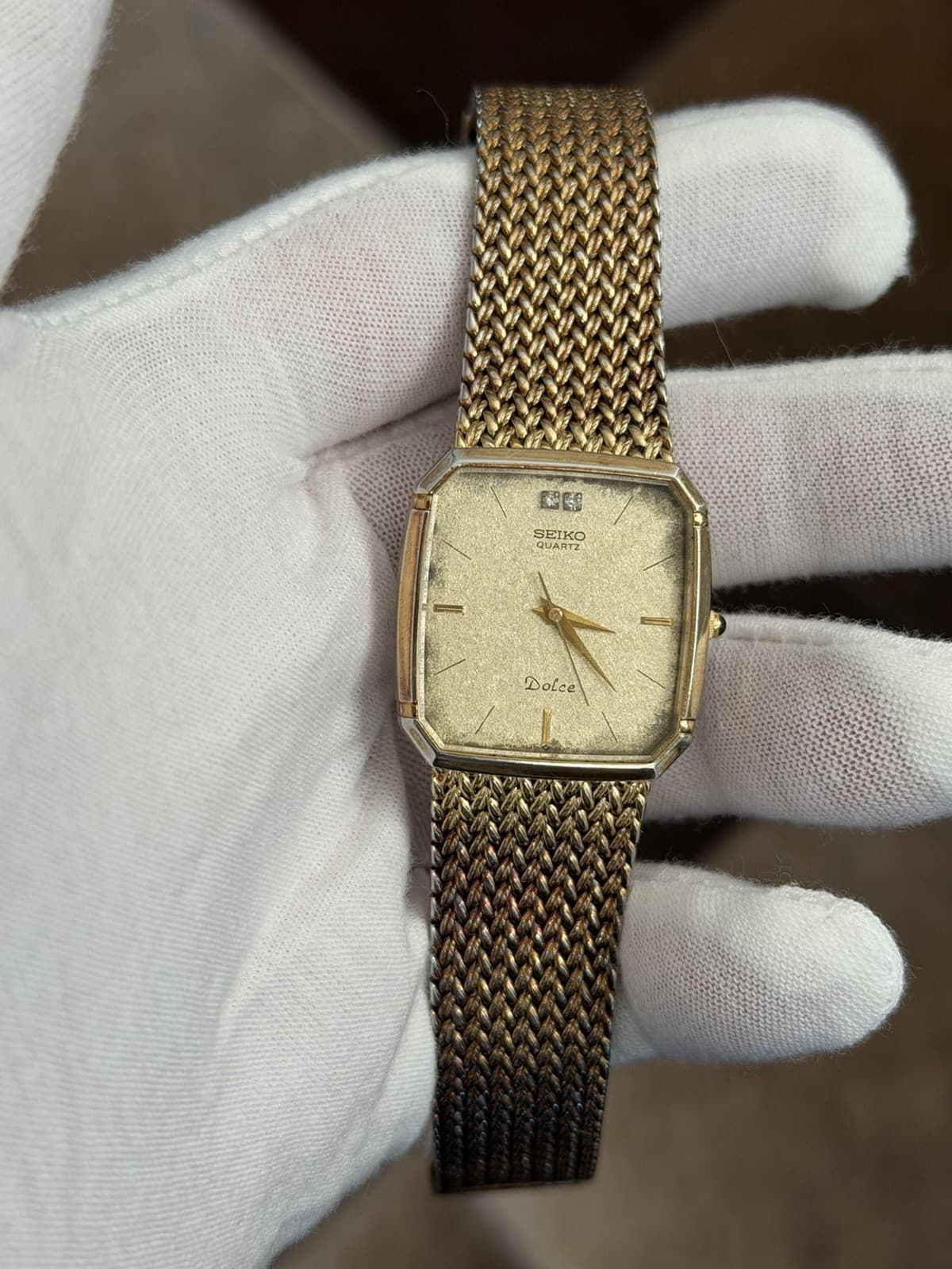 Rare Vintage Seiko Dolce 9521-5210 Classic Quartz Dress Watch JDM 1970s - Image 1