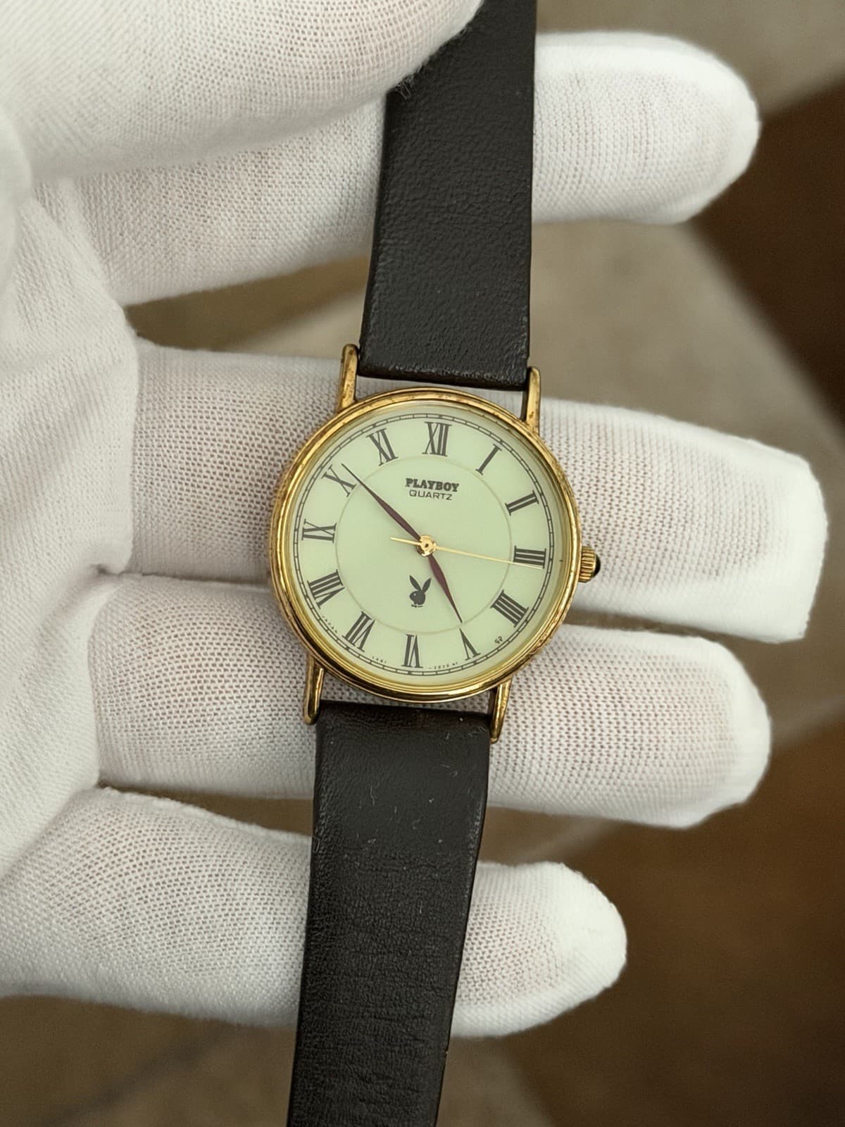 Rare Vintage Seiko x Playboy Y481-0460 Men’s Quartz Dress Watch JDM 1980s - Image 1