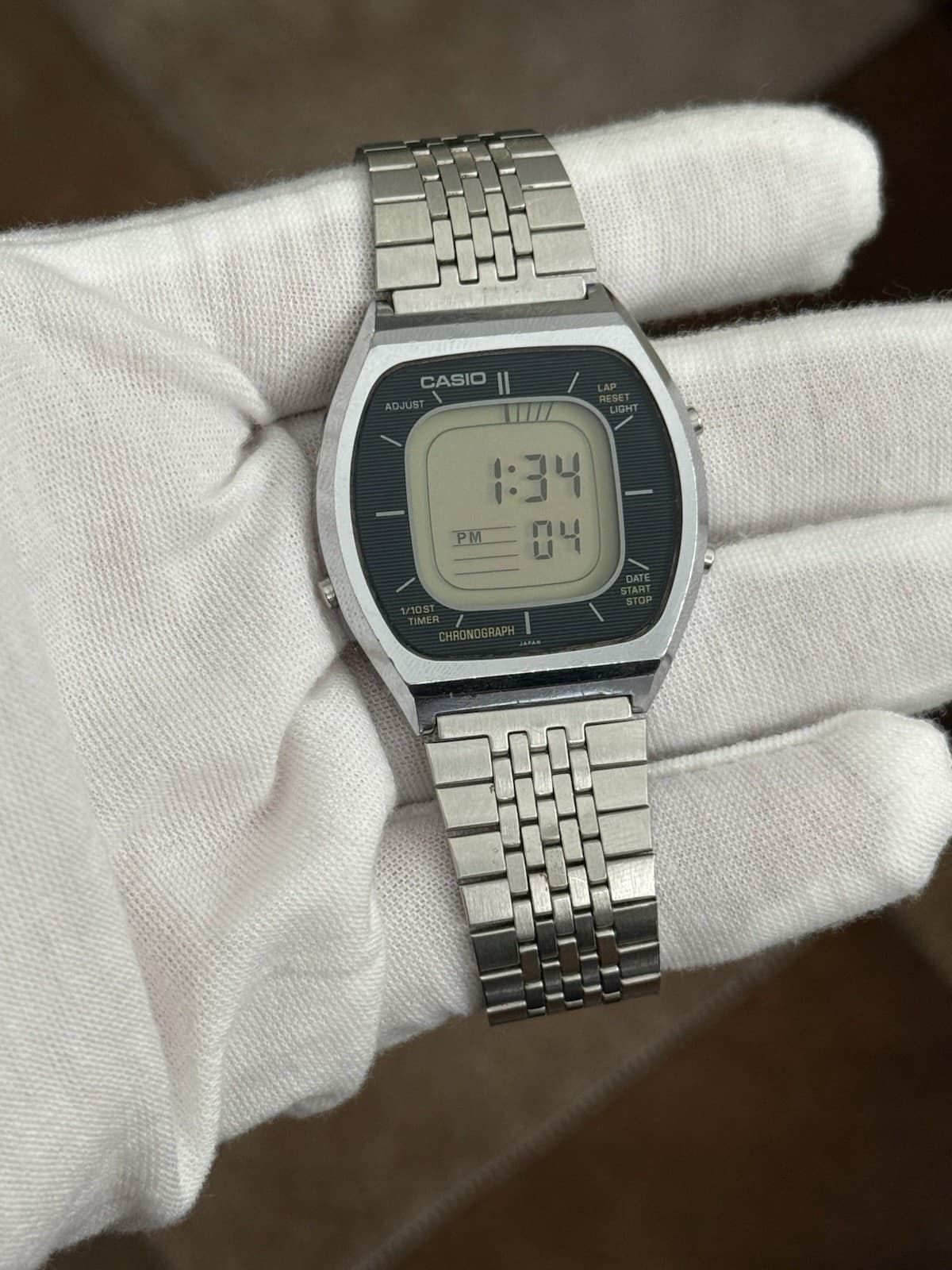 Rare Vintage Casio 56QS-38 Men’s Digital Chronograph Timer Sports Watch JDM 70s - Image 1