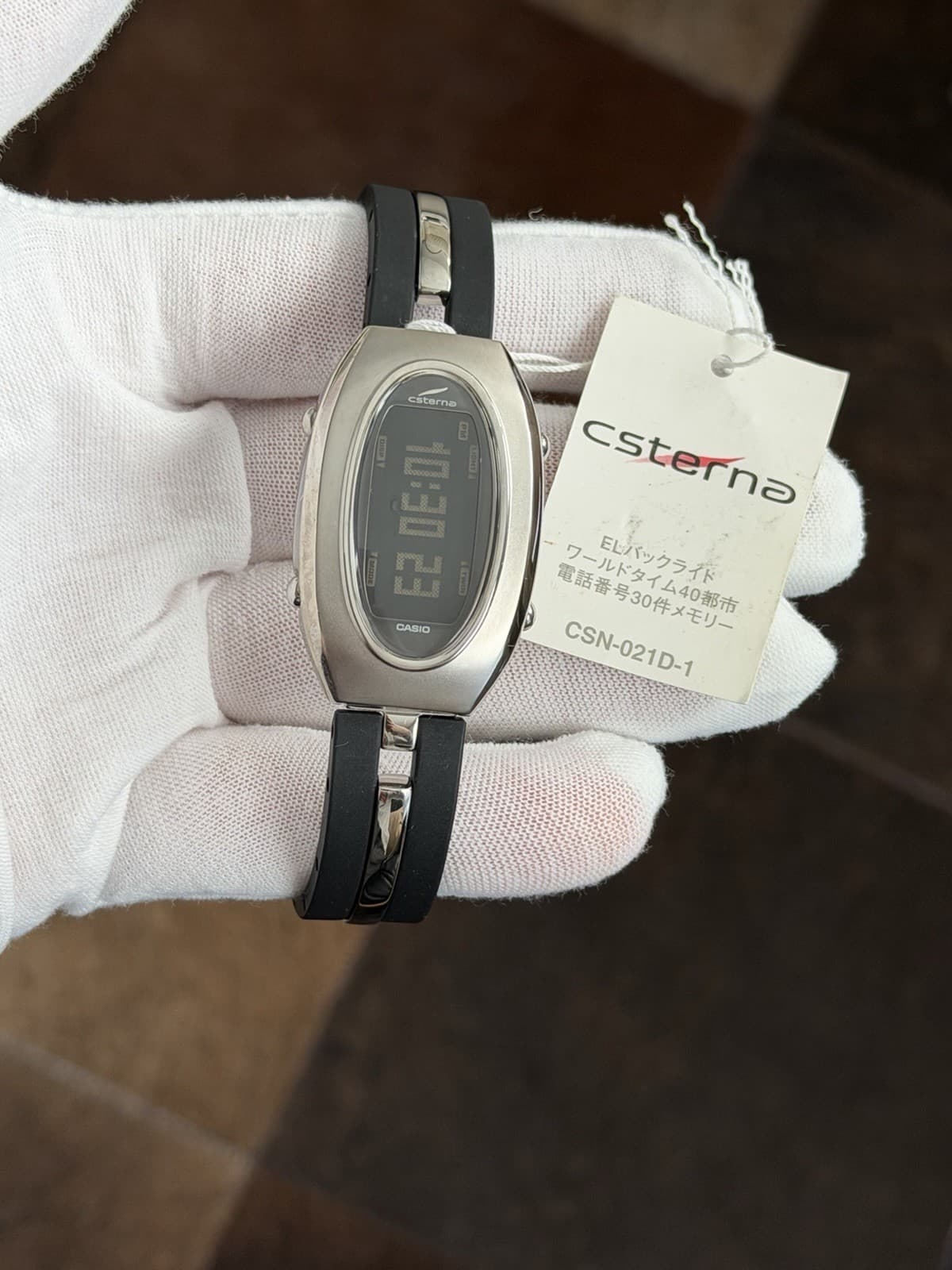 NOS Rare Vintage Casio CSTERNA CSN-021 Men’s Digital Sports Watch JDM 1990s - Image 1