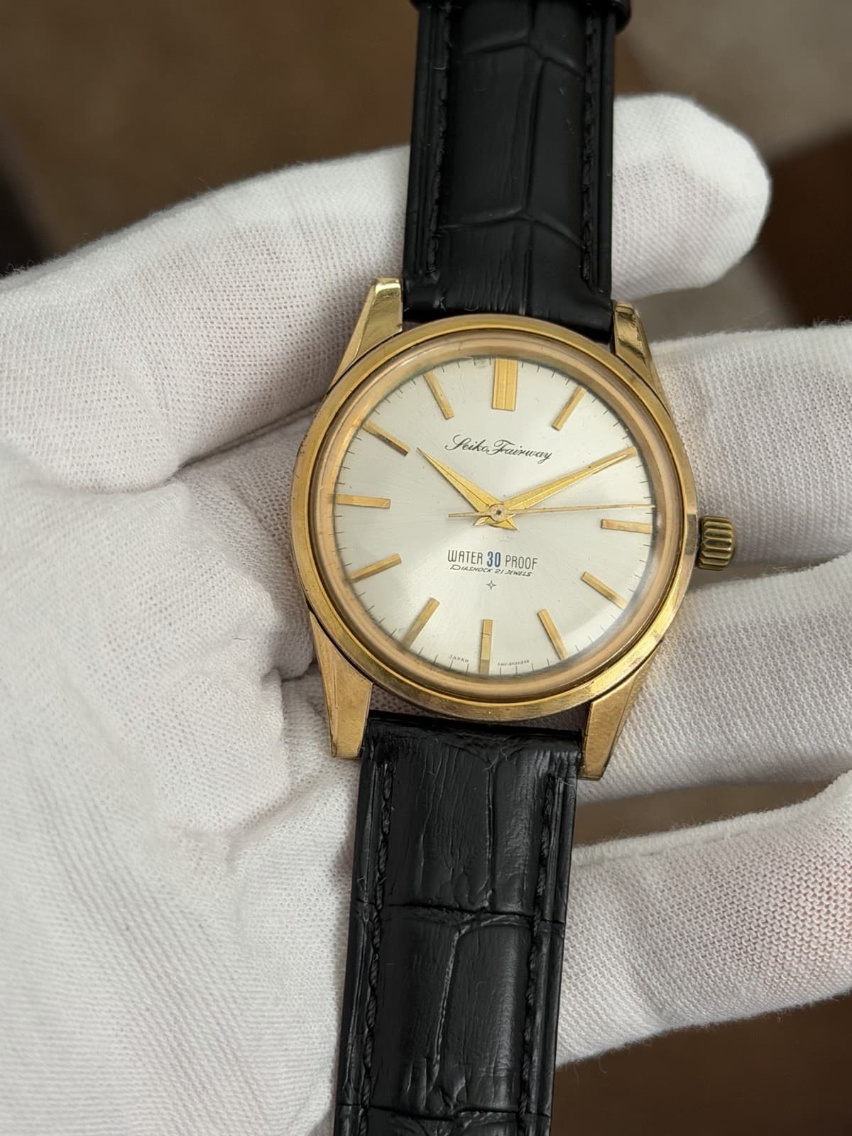 Rare Vintage Seiko Fairway J13048 Men’s Classic 21J Manual Dress Watch JDM 1960s