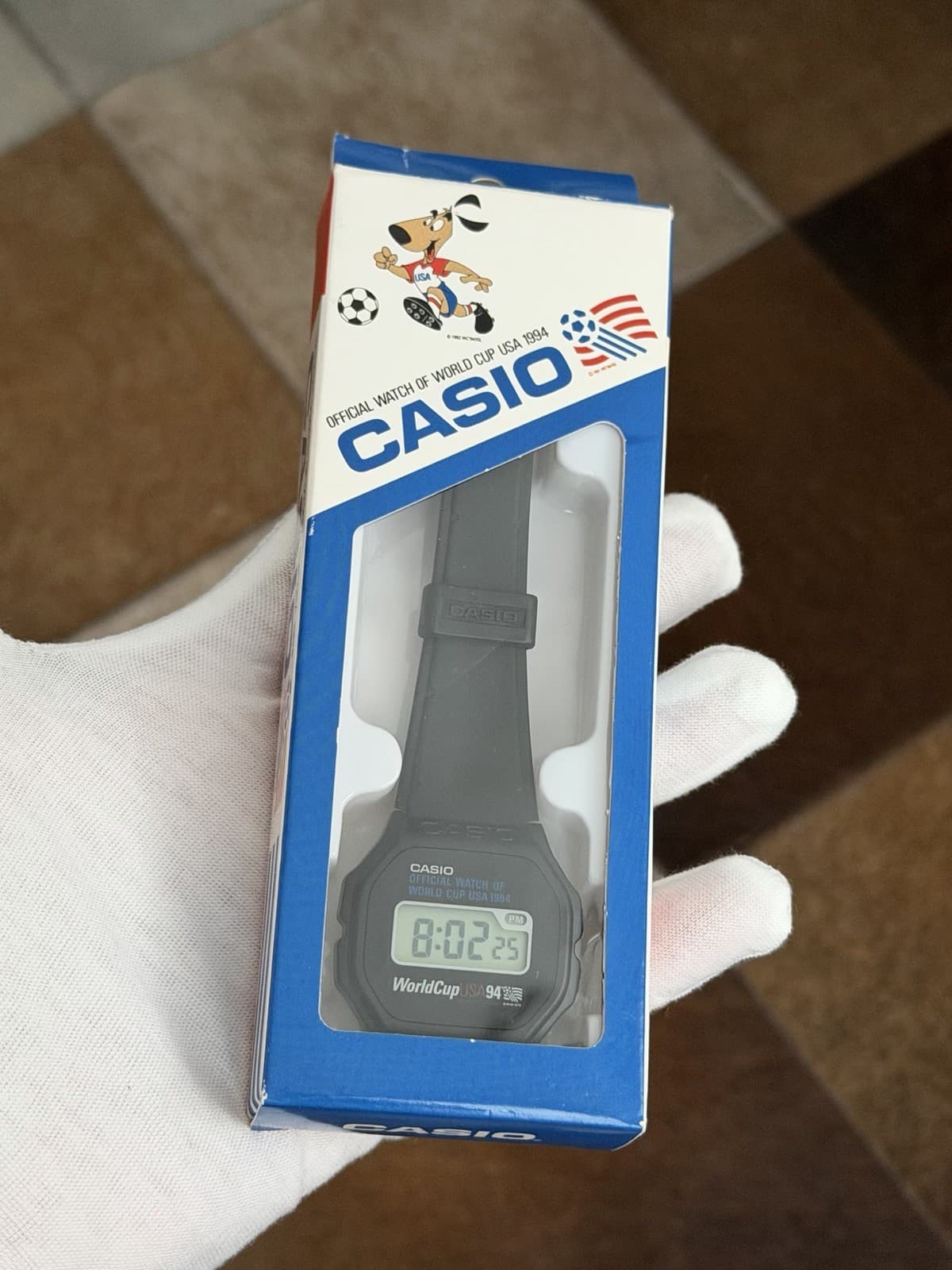 NOS Rare Vintage Casio SWC-01 World Cup USA 1994 Men’s Digital Sports Watch - Image 1