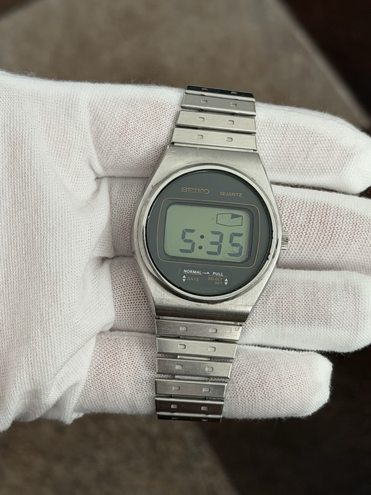 Rare Vintage Seiko Quartz 0531-0010 Men’s Digital Sports Watch JDM 1970s - Image 1