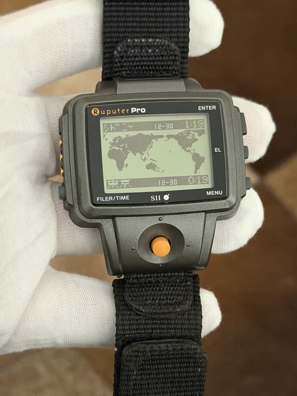 Rare Vintage Seiko Ruputer Pro Men’s Digital Computer Smart Watch JDM 1990s