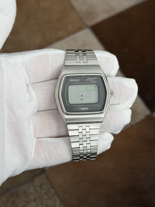 Rare Vintage Seiko Quartz 0533-5000 Men’s Digital Sports Watch JDM 1970s