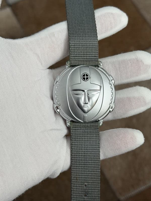 Rare Vintage Alba Reiji Matsumoto Alien Talking Voice Watch Y825-4020 JDM 1980s