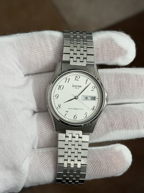 Rare Vintage Citizen Vega Junction Men’s Classic Kanji Dress Watch JDM 1980s