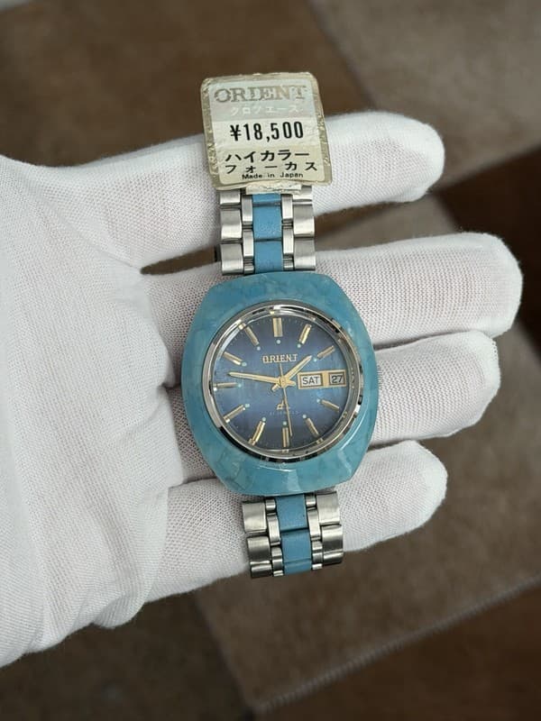 NOS Rare Vintage Orient Chrono Ace G429-30552CA Men’s Automatic Watch JDM 1970s