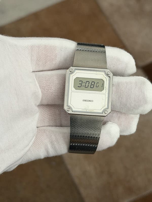 Rare Vintage Seiko Quartz F441-5000 Men’s Digital LCD Watch JDM 1970s