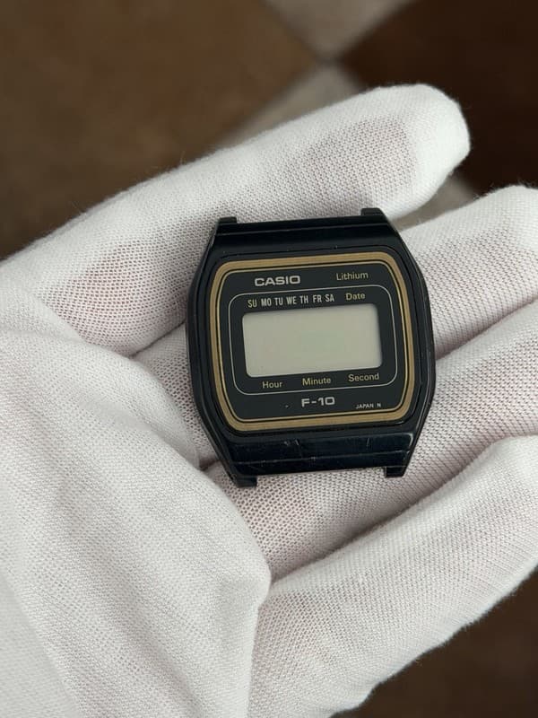 Rare Vintage Casio F-10 Men’s Digital Sports Watch JDM 1970s