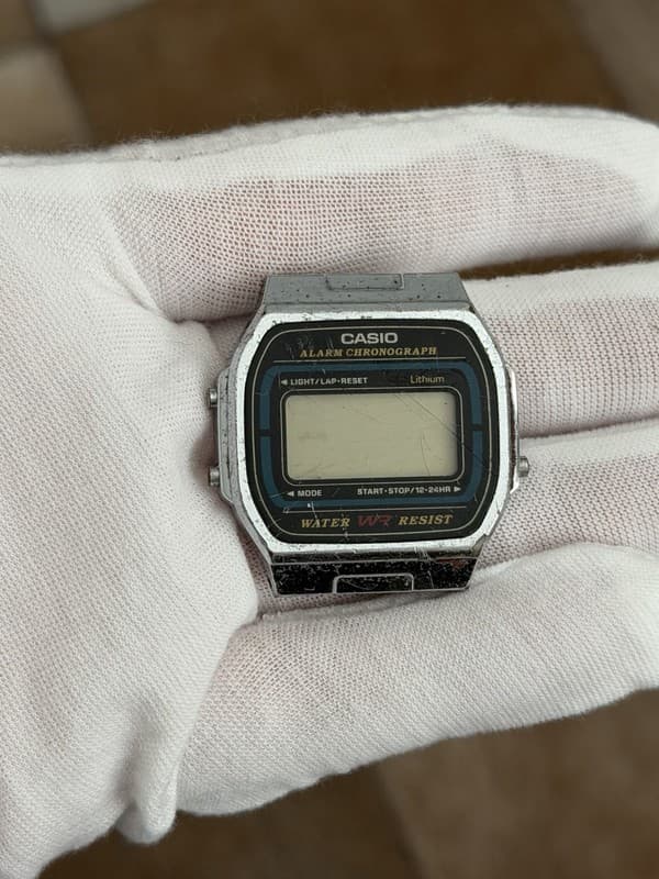 Rare Vintage Casio A164W Men’s Digital Alarm Chronograph Sports Watch JDM 1990s