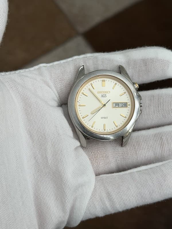 Rare Vintage Seiko Spirit AGS Men’s Automatic Dress Watch 5M23-7A60 JDM 1990s