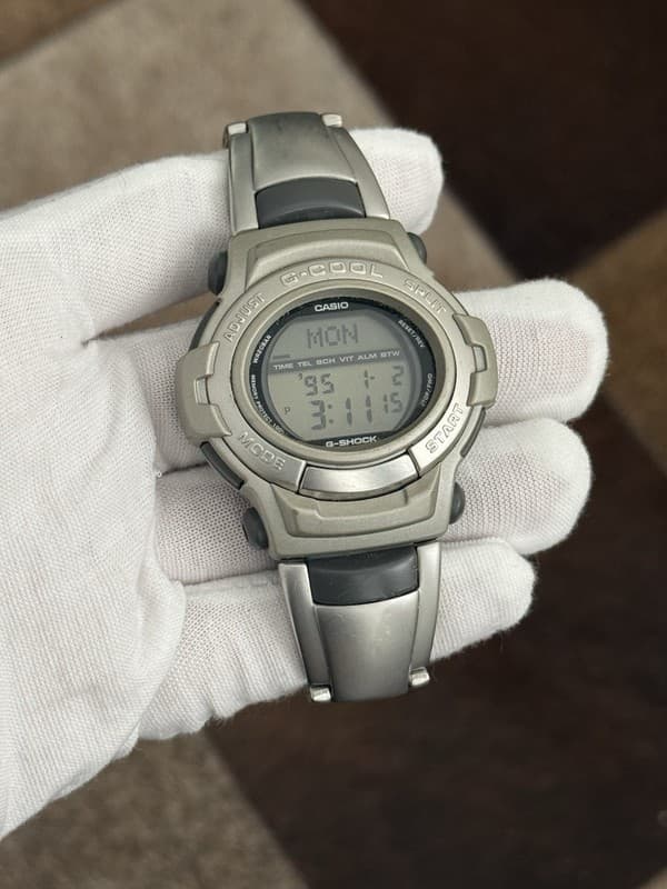 Rare Vintage Casio G-Shock G-Cool GT-008 Men’s Digital Sports Watch JDM 1990s