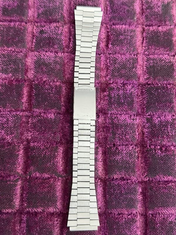 Vintage Seiko Stainless Steel Watch Band Bracelet YA02A 20mm JDM 1970s
