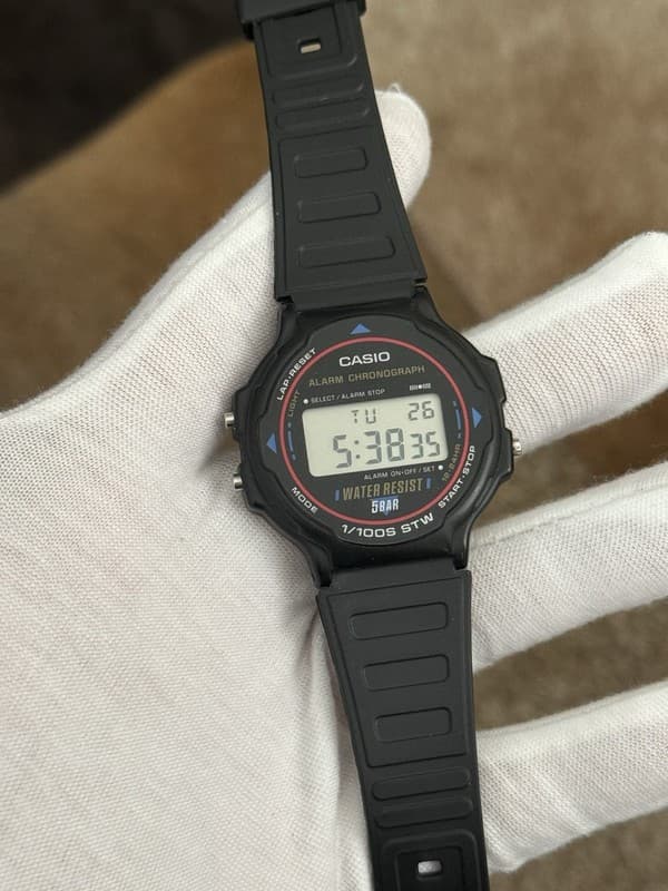 Rare Vintage Casio W-78 Men’s Digital Alarm Chronograph Sports Watch JDM 1980s