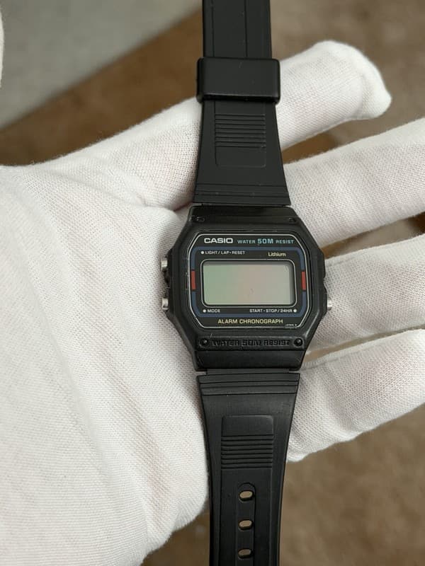 Rare Vintage Casio W-10 Alarm Chronograph Men’s Digital Sports Watch JDM 1980s