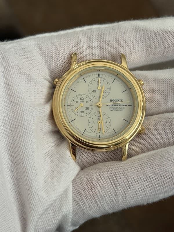Rare Vintage Casio Rookie Illuminator Chronograph RKT-5042 Men’s Watch JDM 1990s