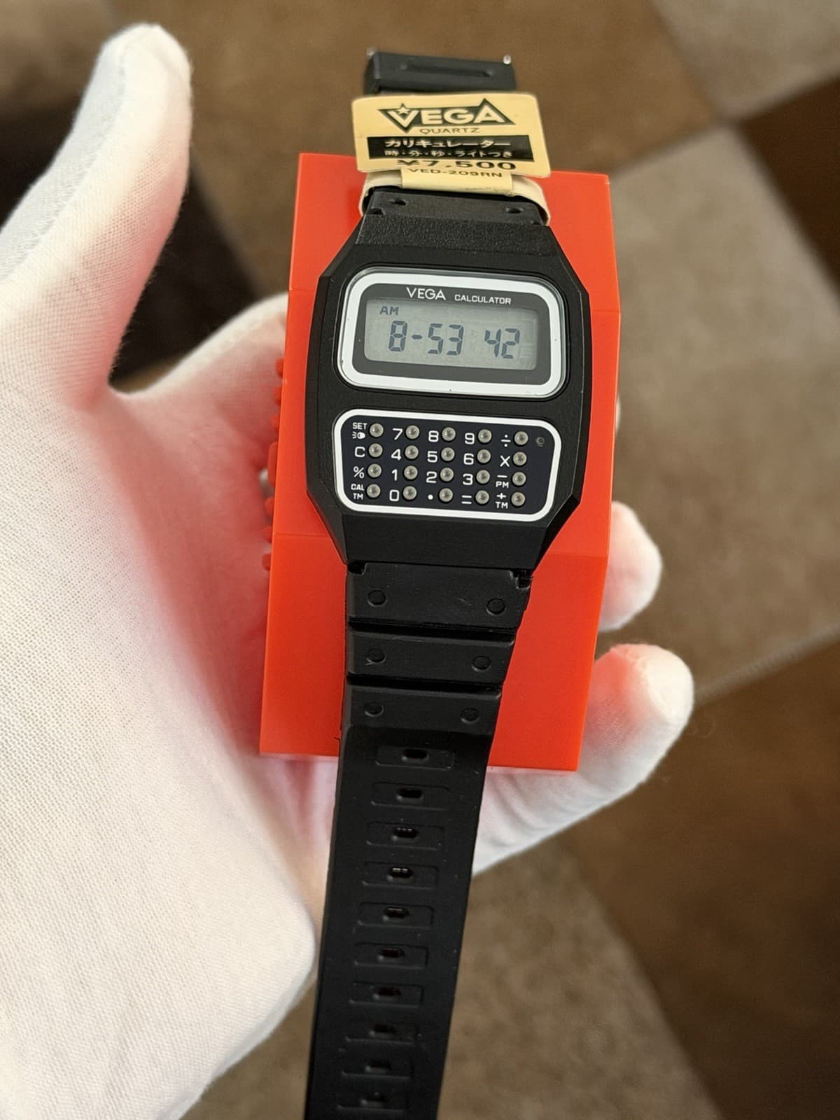 NOS Rare Vintage Citizen Vega Men’s Digital Calculator Watch 9288-390083 JDM 80s