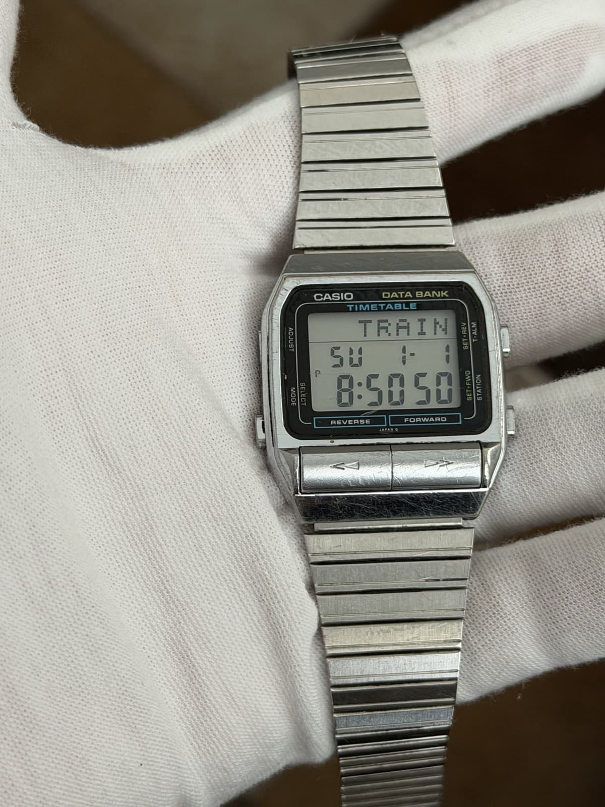 Rare Vintage Casio Data Bank Timetable DBT-700 Men’s Digital Watch JDM 1980s