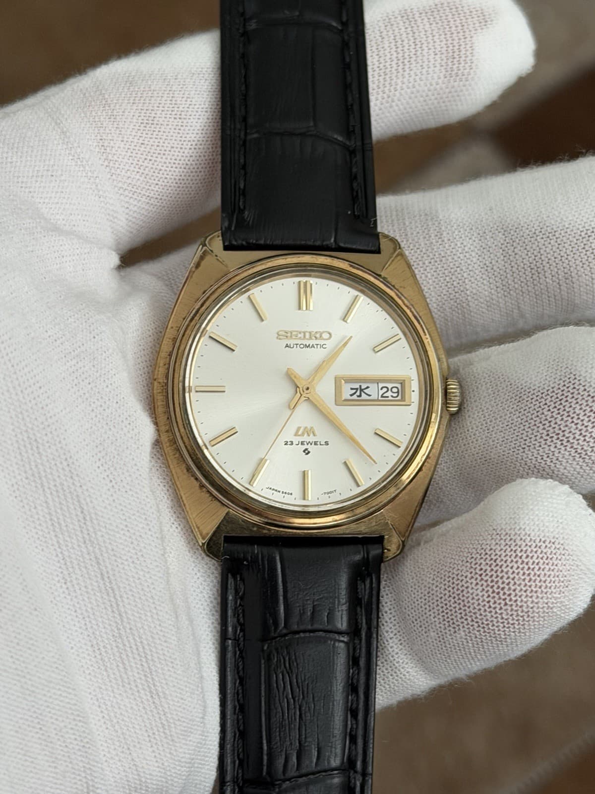 Rare Vintage Seiko Lord Matic LM 5606-7000 Men’s Automatic Dress Watch JDM 1960s