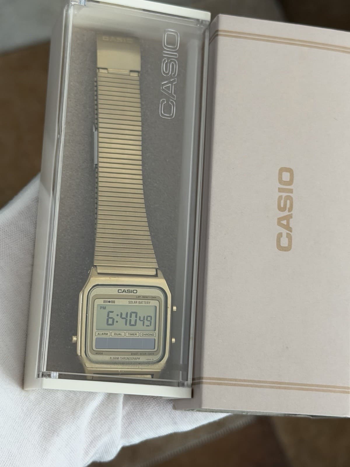 Rare Vintage Casio SA-60G Men’s Solar Digital Sports Watch JDM 1980s Module 189